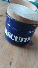 Vintage Enamel Flour Biscuit