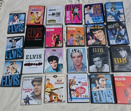 Elvis presley dvd 30x discs - elvis,