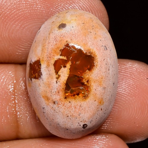 Natural mexican fire - opal, oval