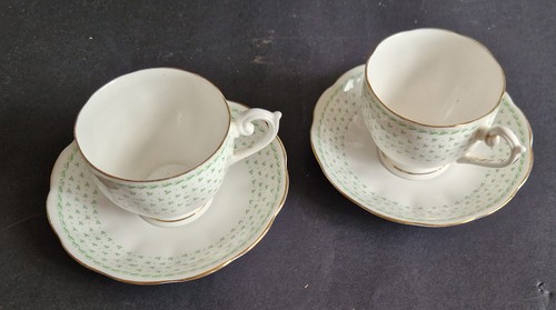 Queen anne bone china duo - bone,