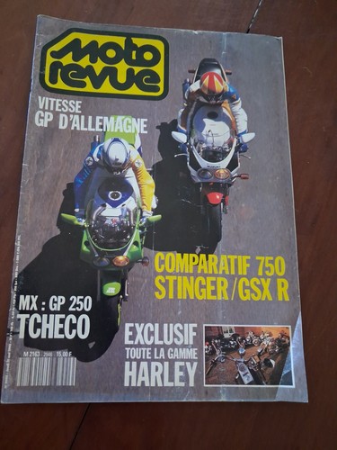 Motorcycle magazine 1990 - motorcycle,