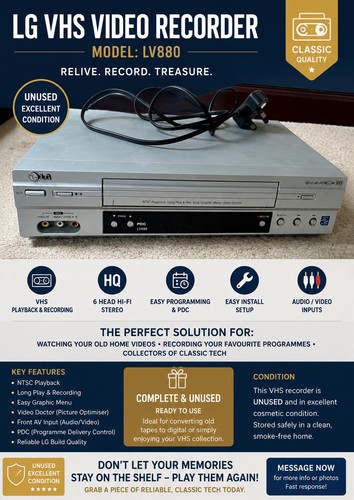 Vhs video recordermodel - video,