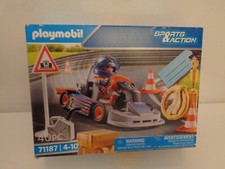 playmobil 71187 go cart sports