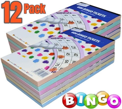Jumbo bingo book - bingo, 600