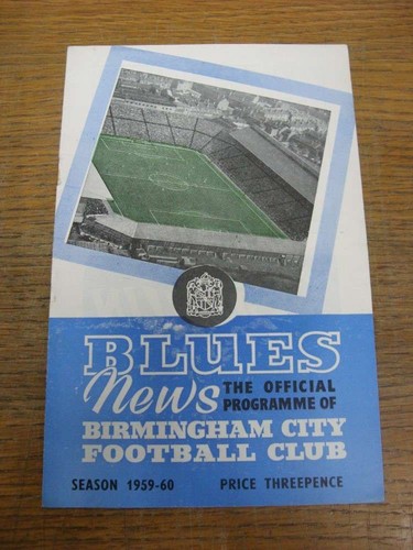1960 birmingham city v - birmingham,