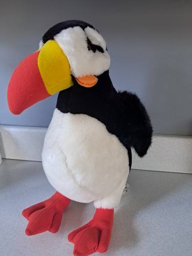 Ikea vintage puffin plush - vintage,