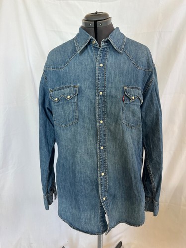 Levi men pearl snap denim - levi's,