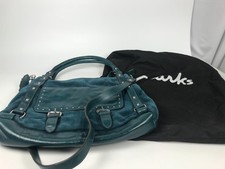 Clarks Teal Leather & Suede