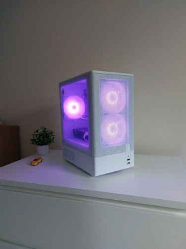 White mini gaming i5 7500 - gaming, |