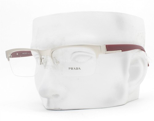 Prada semi rimless eyeglasses - prada,