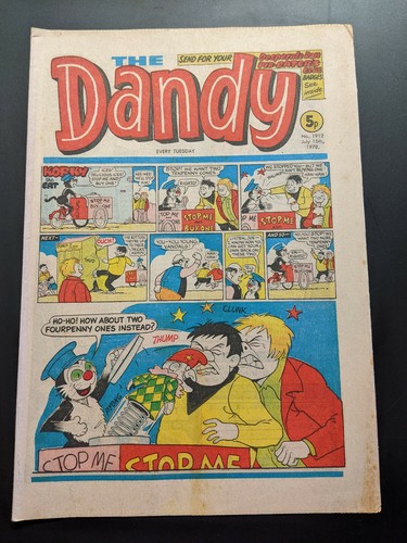 Dandy comic 1912 - no, july