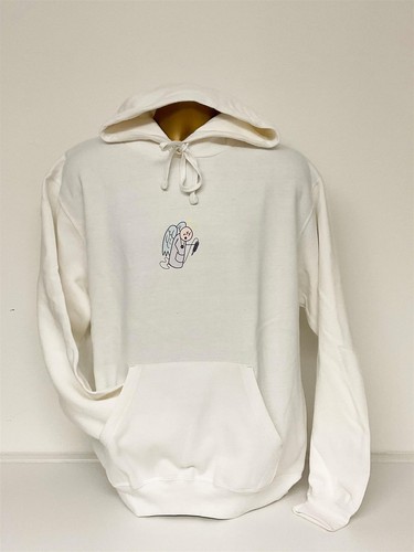 Monsters ink hoodie white - monsters,