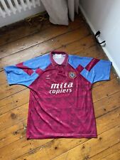 1990-92 Aston Villa Home Shirt (Good) XL
