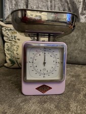 Wesco Rare Pink Retro Kitchen Scales Clock Face RRP £160