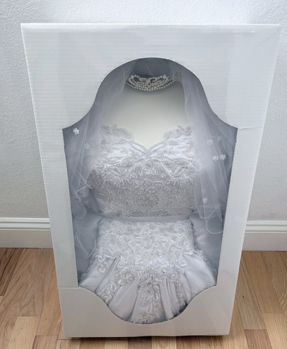 Wedding dress beads - beads, organza
