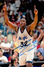 Shaquille O'Neal Signed 6x4