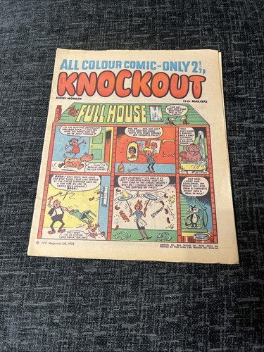 Knockout comic may 1972 - -,