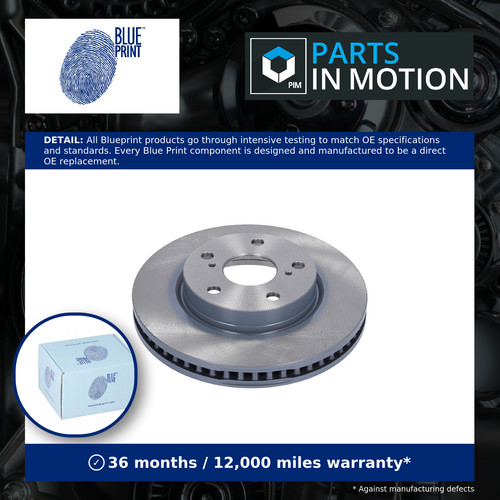 Brake discs pair vented - 2x,