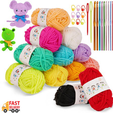 Soft Acrylic Yarn Bulk 12