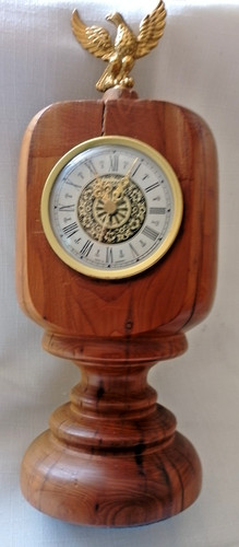 Handcrafted wooden quartz