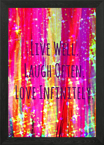 Live laugh love - laugh,