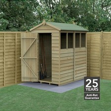 Forest 4Life 4x6 Apex Shed