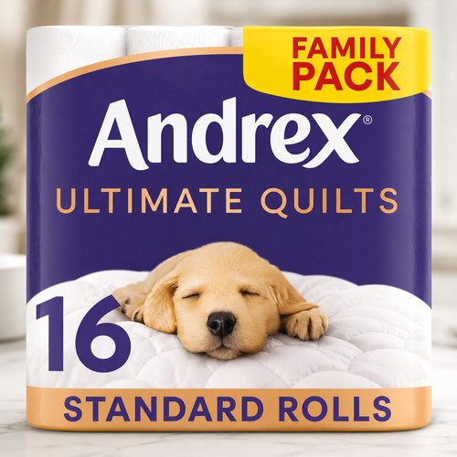 Andrex ultimate quilts toilet - quilts,