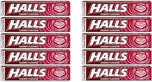 Halls menthol cherry - x,