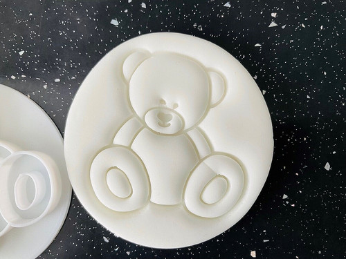Teddy bear embosser stamp - bear,
