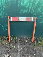 32x Traffic Management barrier £125+ SAFETY Pedestrian Road Fence Plastic Hazard