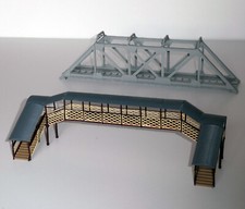 Pre-Built 1:76 Bridges  –  Girder Bridge Dapol C003 – Footbridge 548 – See Descr