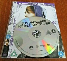 Justin Bieber: Never Say Never DVD (2011) Jon M. Chu cert U 