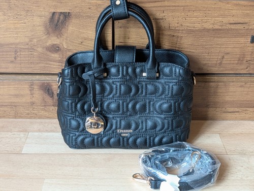 Dune london quilted black top - quilted,