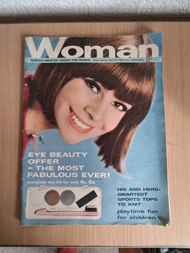Vintage woman magazine - 'woman',