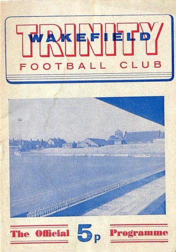 Wakefield widnes 1971 72 - v,