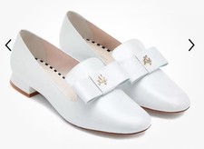 LULU GUINNESS Oyster Ivory BOW