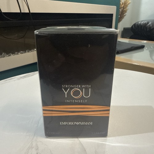 Armani stronger with - with, you