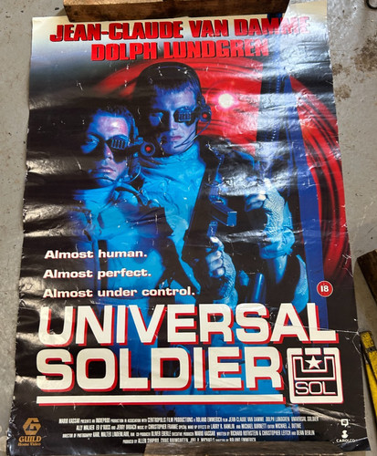 Universal soldier movie poster - universal,
