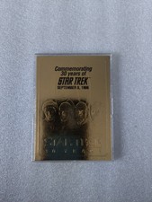 1996 Star Trek 30 Years 23kt