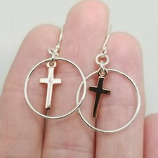 Vintage Sterling Silver Cross