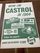Original 1960's Castrol Oil