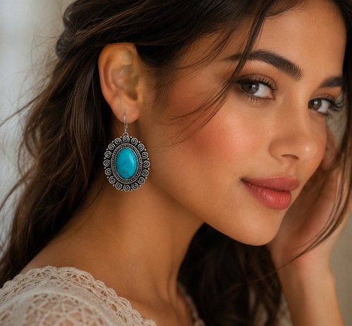 Vintage boho turquoise - vintage,
