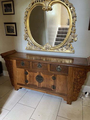 Elm wood 18th century antique - wood,