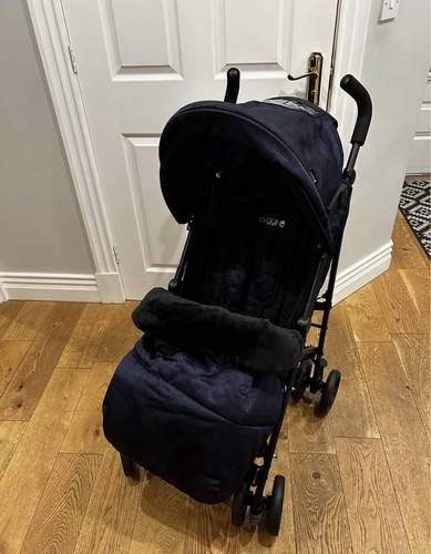Cuggl pram with footmuff and - pram,