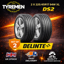 2 X 225/45R17 94W DELINTE DS2