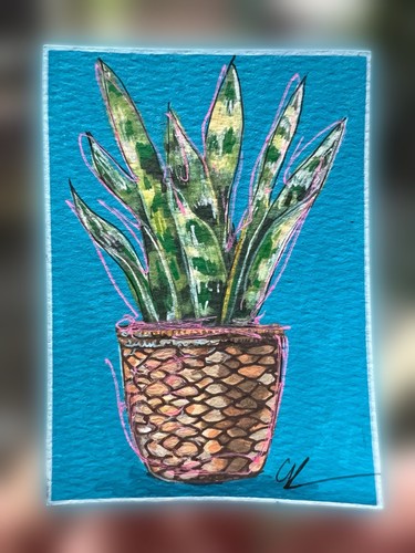 Aceo original painting - original,