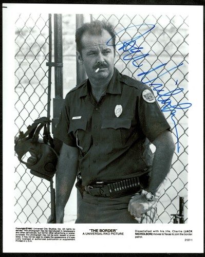 Jack nicholson vintage signed - jack,