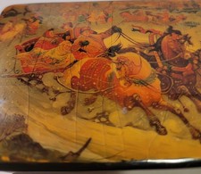 Vintage Russian Lacquer Box