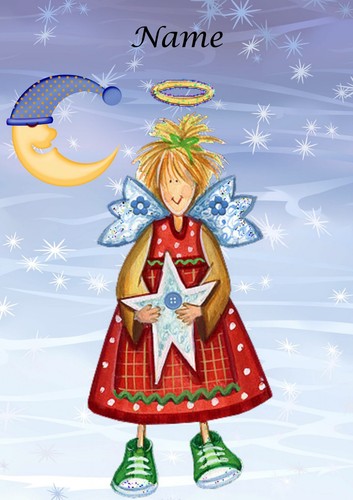Personalised angel fairy - angel,