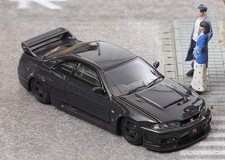 NISSAN Skyline GT-R (R33) 400R - Full carbon  - black - Focal Horizon 1:64